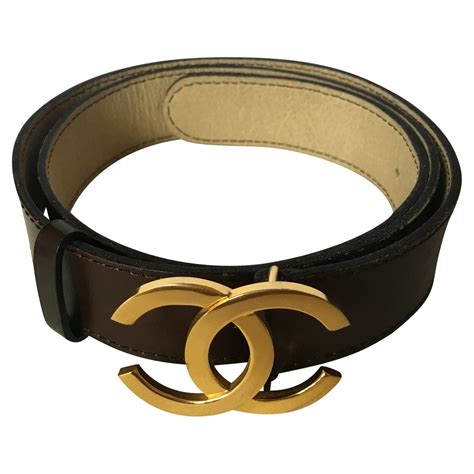 ceinture chanel femme pas cher|Ceintures Chanel Femme Luxe Occasion .